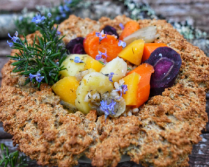 Crown Vegetable Pie Recipe