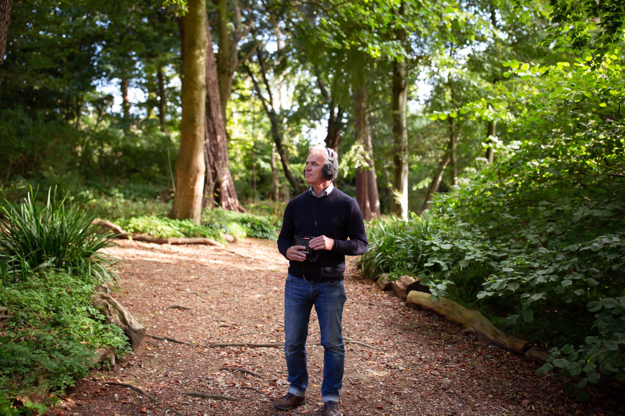 Joseph Young recording Killruddery