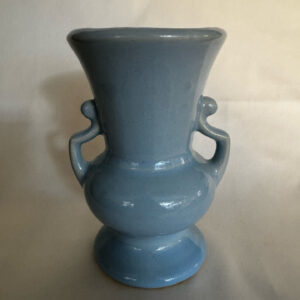 Vintage USA Art Pottery Handled Vase