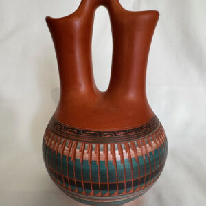 Vintage Native Navajo Terracotta Wedding Vase