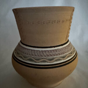 Vintage Made in Poland Pottery Vase